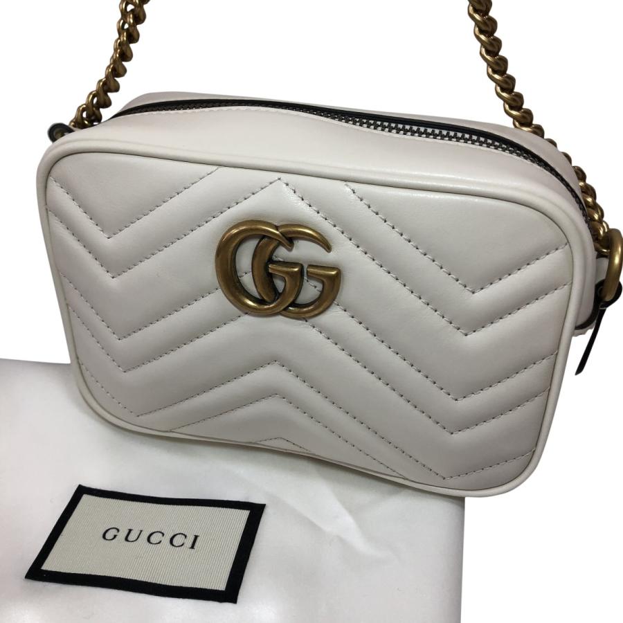 グッチ GGマーモント キルティングミニバッグ GG Marmont matelass_ ...