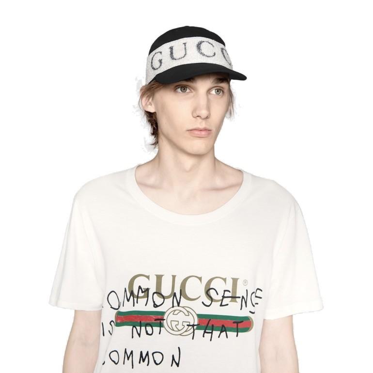 グッチ ヘアバンド付き ベースボール キャップ 4925454HC561077 GUCCI 