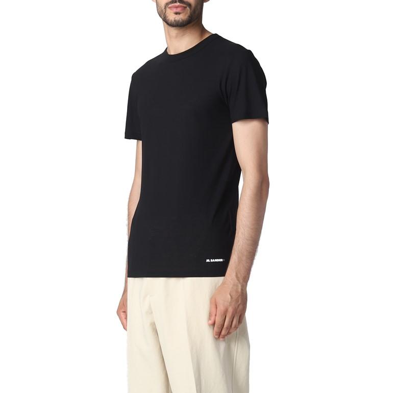 JIL SANDER ジルサンダー 裾JIL SANDER+ロゴ 薄手メンズTシャツ