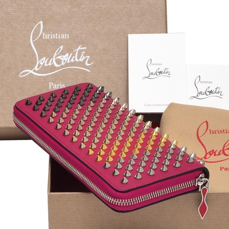 高級　クリスチャンルブタン　長財布　ラウンドジップ　スタッズ 楽天市場】クリスチャン・ルブタン Christian Louboutin 長財布