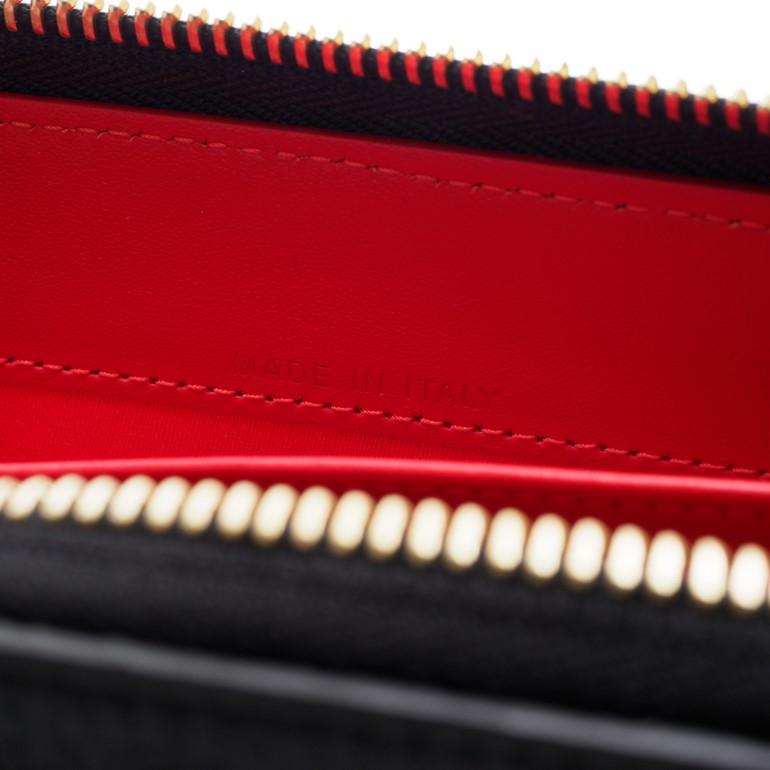 ルブタン パネトーネ ウォレット ラウンドジップ長財布 全面スタッズ