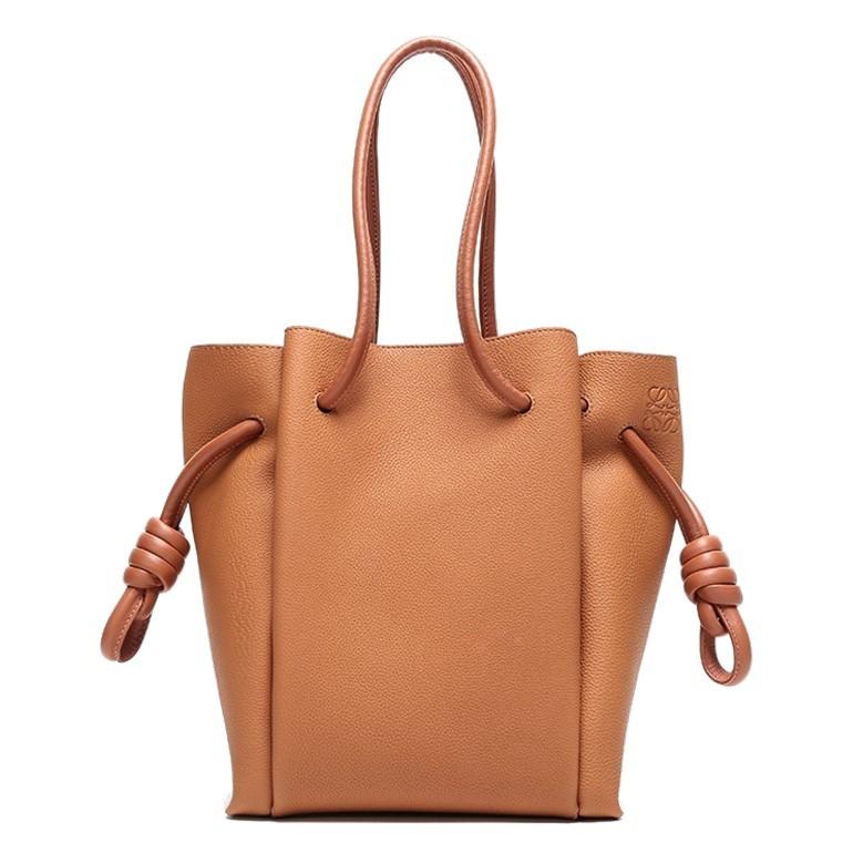 ワケあり]ロエベ フラメンコノットトートバッグ スモール 肩掛け  