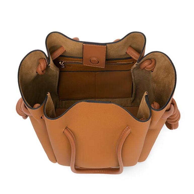 ワケあり]ロエベ フラメンコノットトートバッグ スモール 肩掛けトート  