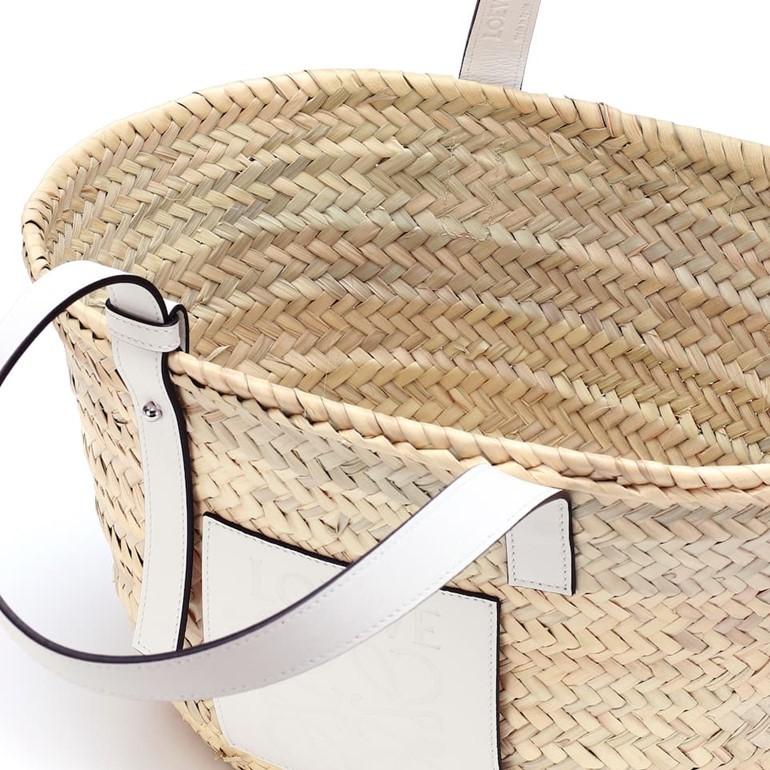 ロエベ バスケットバッグ M ミディアムサイズ かごバッグ レザー 超安いオンライン LOEWE ロエベ かごバッグ M ミディアム 美品 かごバッグ