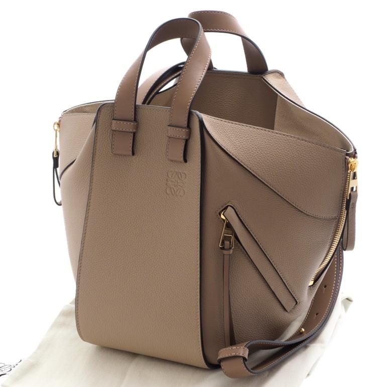 LOEWE（ロエベ） ハンモックバッグ スモール ソフトグレインカーフ 