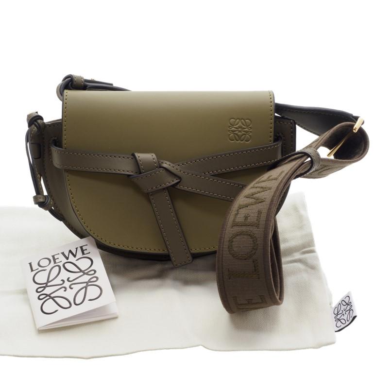 LOEWE ロエベ ゲートデュアル バッグ ミニ ソフトカーフ&ジャ LOEWE ロエベ ゲートデュアル バッグ ミニ ソフトカーフ&ジャ