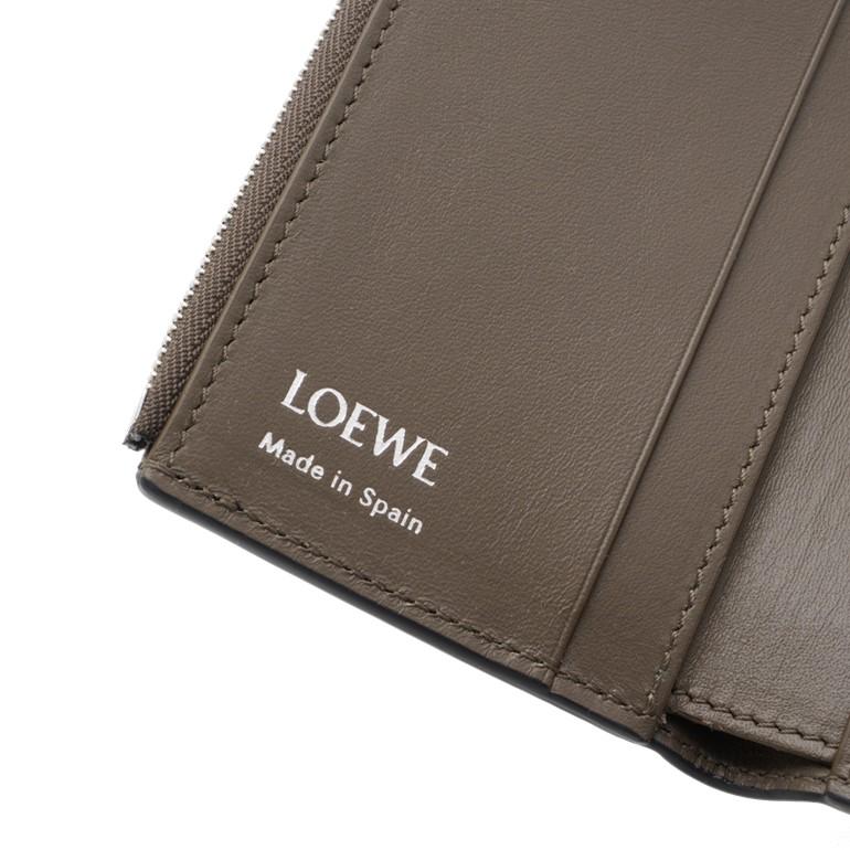 LOEWE ロエベ トライフォールド ジップウォレット シャイニー LOEWE ロエベ トライフォールド ジップウォレット シャイニー
