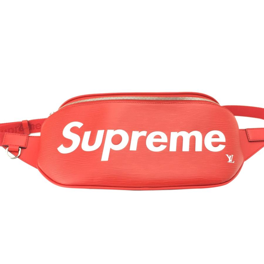 LOUIS VUITTON x SUPREME M53418 Epi Bum bag Waist pouch Belt bag