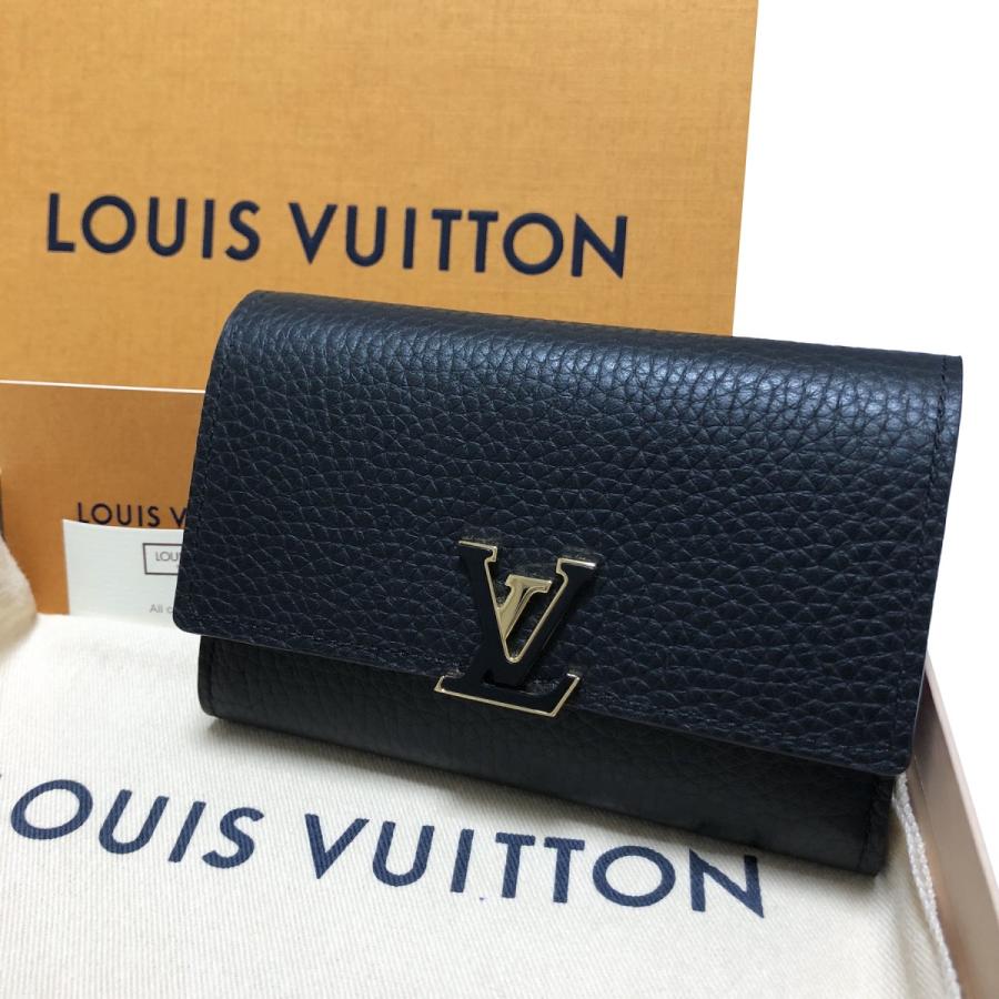 ルイヴィトン ポルトフォイユ カプシーヌ コンパクト 三つ折り財布 ノワール×ホットピンク M62157 LOUIS VUITTON :  lv-m62157 : リナーテ - 通販 - Yahoo!ショッピング