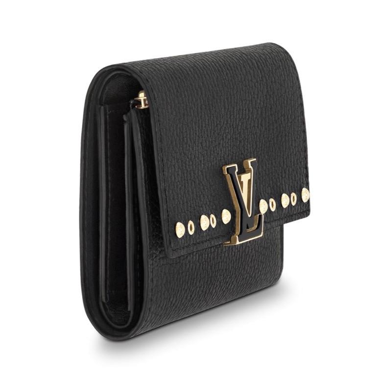 ルイヴィトン ポルトフォイユ カプシーヌ コンパクト 三つ折り財布