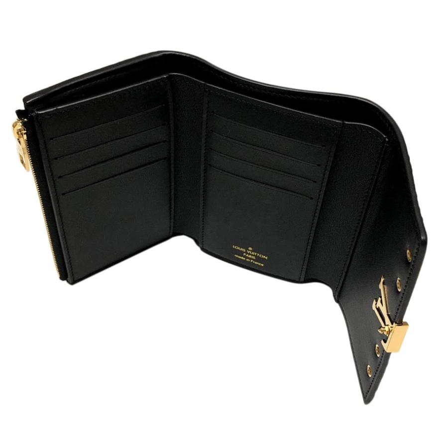 ルイヴィトン ポルトフォイユ カプシーヌ コンパクト 三つ折り財布