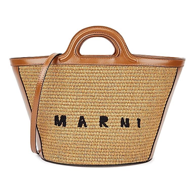 人気大割引 新品 MARNI かごバッグ ローシェンナブラウン ショルダー