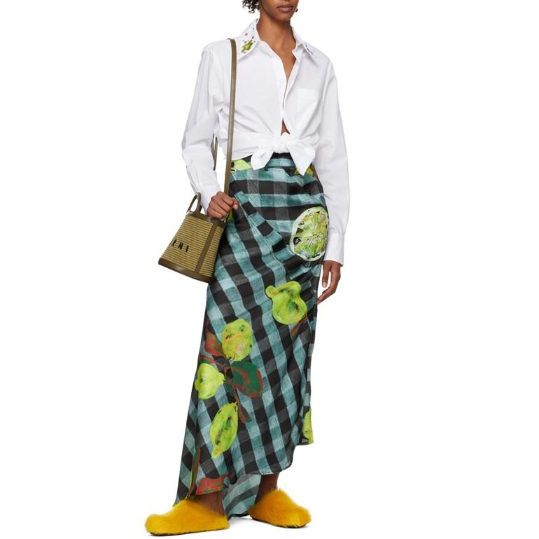 MARNI マルニ トロピカリアバケットバッグ スモール かごバッグ MARNI マルニ トロピカリアバケットバッグ スモール かごバッグ