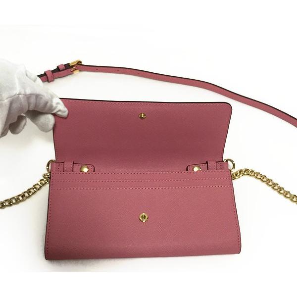 マイケルコース ショルダーチェーンウォレット 32F4GTVC9L Misty Rose