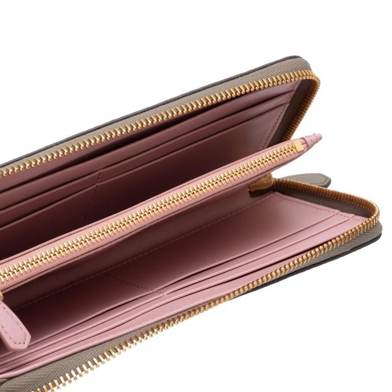 プラダ ダイノカラー L字ジップ長財布 ファスナーコンチネンタル