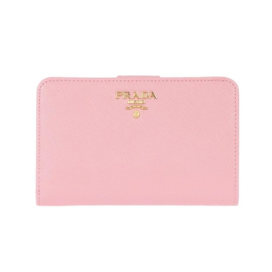 プラダ サフィアーノ マルチカラー 折り財布 Saffiano leather wallet ...