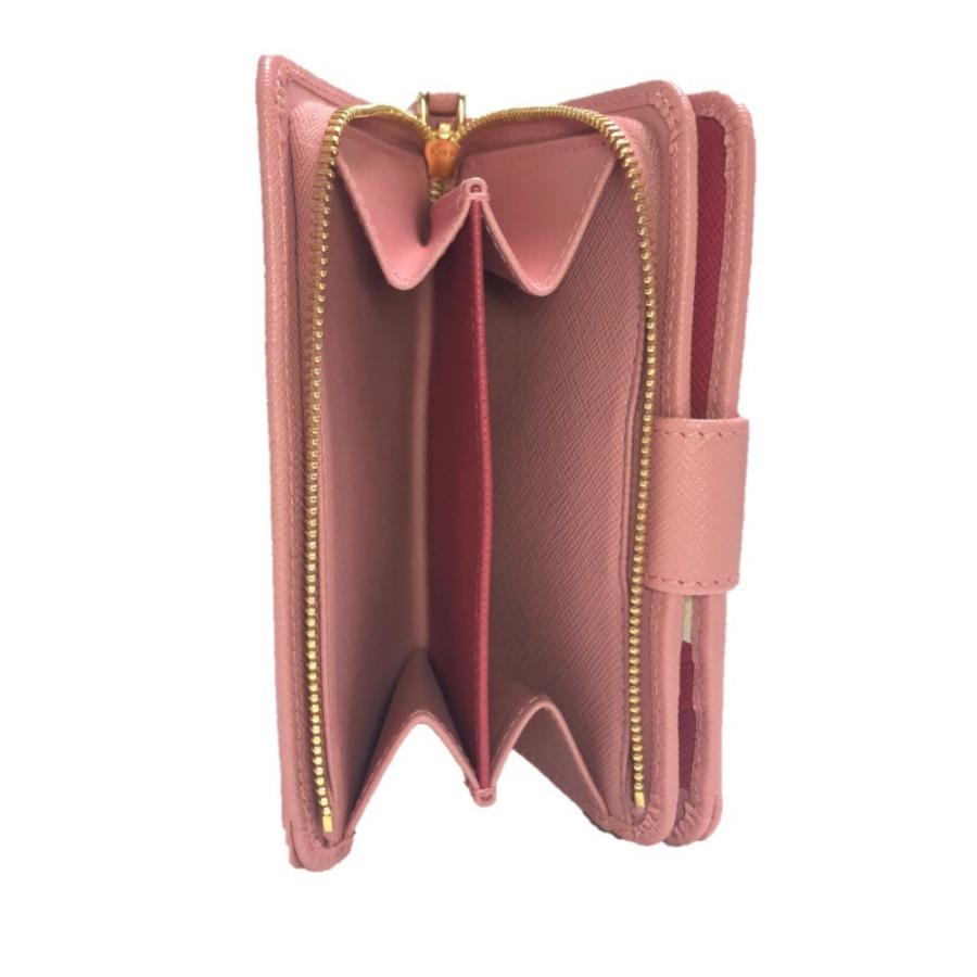 プラダ サフィアーノ マルチカラー 折り財布 Saffiano leather wallet ...