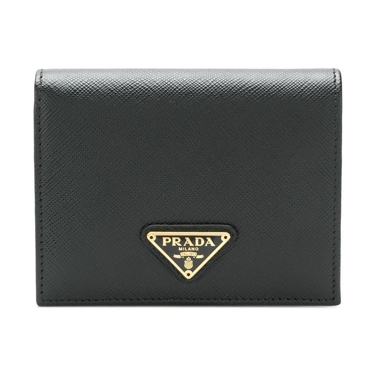 プラダ 二つ折り財布 1MV204 QHH F0002 サフィアーノレザー