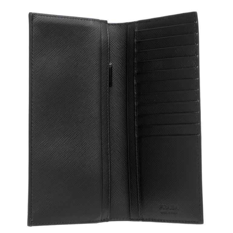 【prada・プラダ】 WALLET 財布・小物 新品☆PRADA・プラダ☆財布 長財布☆二折・フラップ☆メタルバー