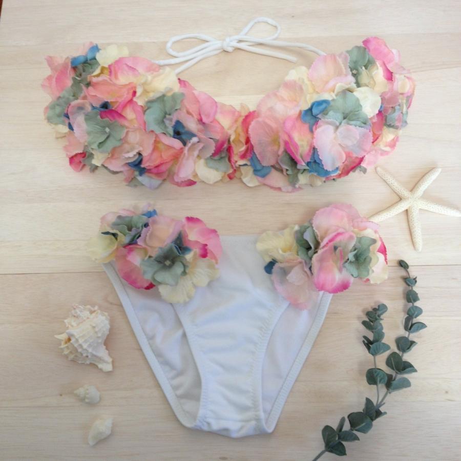チュアンピサマイ 水着 ハンドメイドフラワービキニ お花ビキニ Mixsofttropical Psm Bikinim Mixsofttropical リナーテ 通販 Yahoo ショッピング