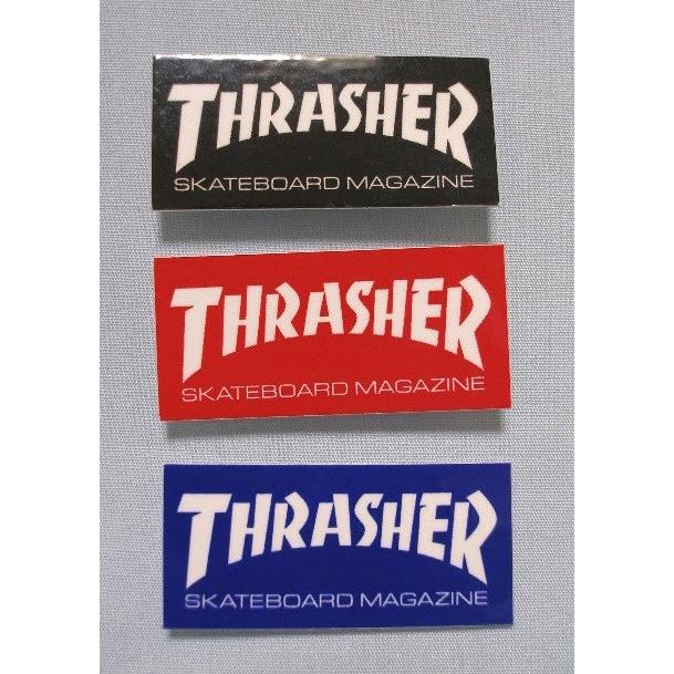 スラッシャー ステッカー ロゴ ミニ ネコポスok Thrasher Sticker Logo Mini Tr Dcl Logo Mini Linbak 通販 Yahoo ショッピング