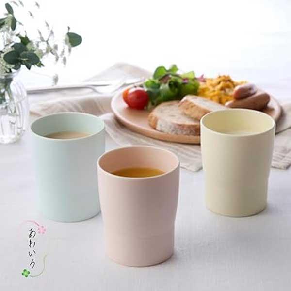 名入れ あわいろ 美濃焼 カップ ギフト ラッピング 付き プレゼント 陶磁器 焼き物 パステル コップ タンブラー 湯飲み 友人 祖父 祖母 親 両親 義両親 感謝 |  | 07