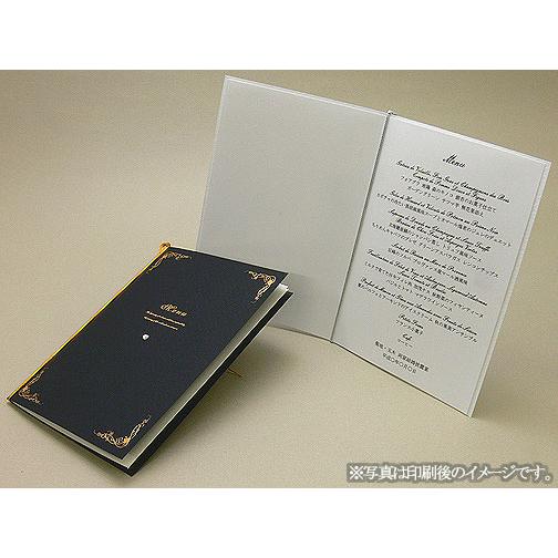 結婚式 メニュー エンドレス 10部セット 手作り キット ウェディング  披露宴 用紙おしゃれ シンプル かわいい きれい 白 黒 |  | 01
