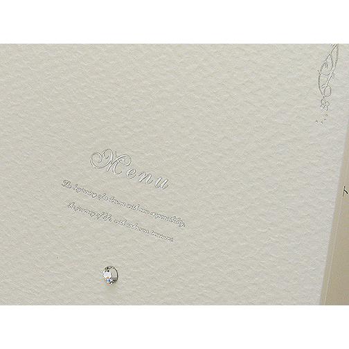 結婚式 メニュー エンドレス 10部セット 手作り キット ウェディング  披露宴 用紙おしゃれ シンプル かわいい きれい 白 黒 |  | 02