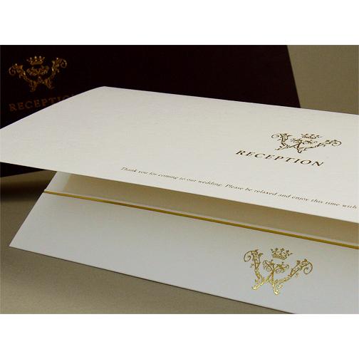 結婚式 席次表 エレガント B4 10部セット 印刷なし 手作り キット ウェディング  披露宴 用紙 |  | 02