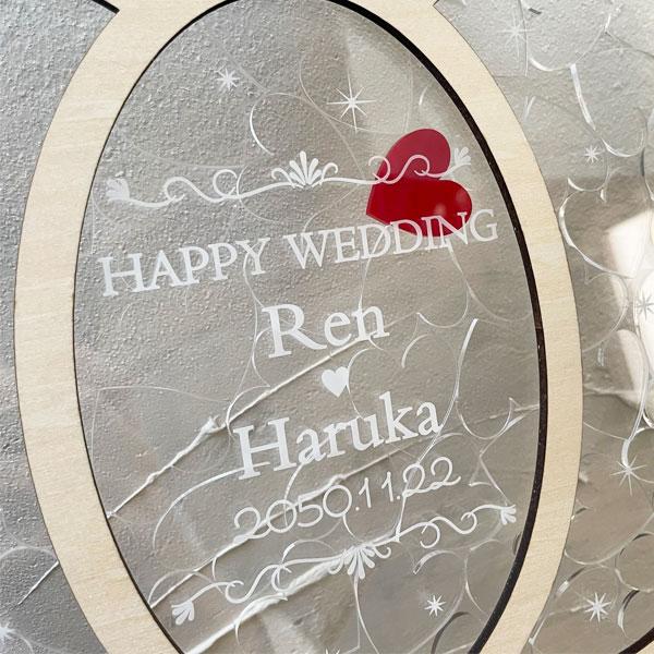 ウェディングドロップス キャリッジ ウェルカムボード 結婚式