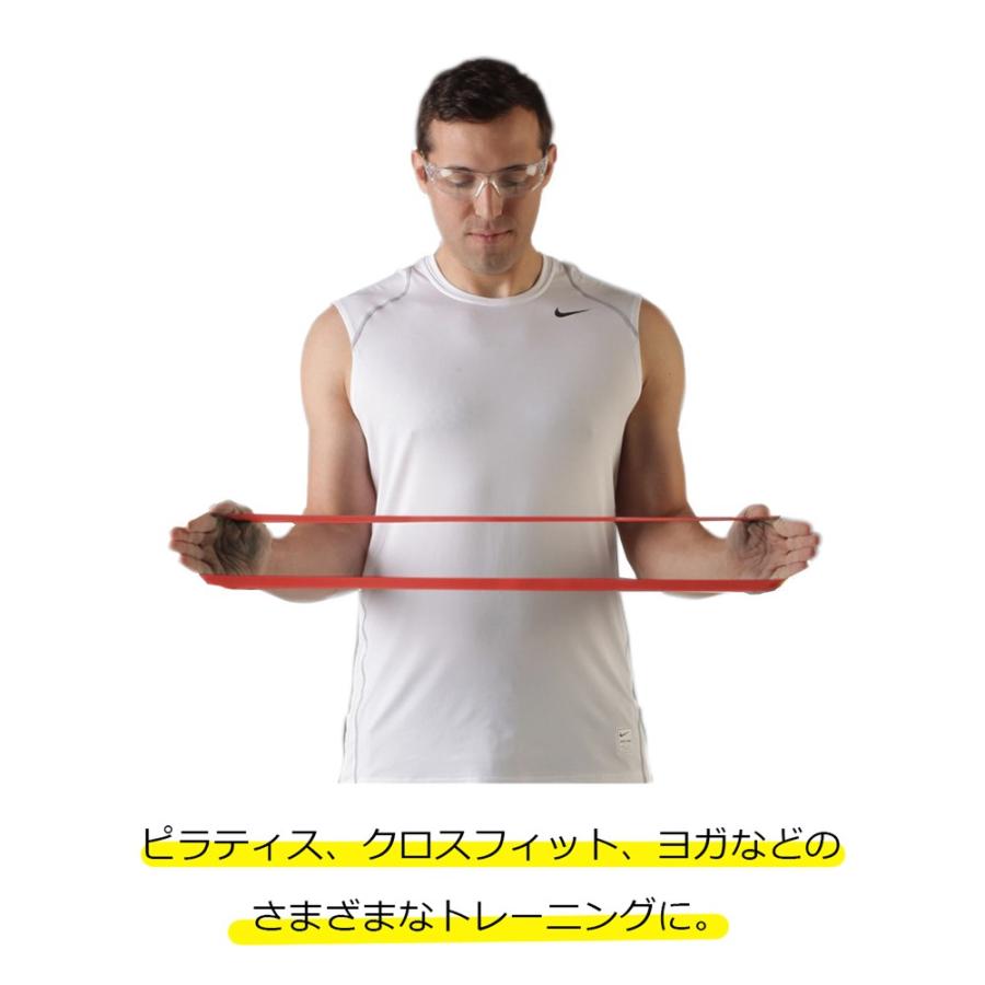 セラバンド TheraBand セラバンドループ レッド 赤 ミディアム L
