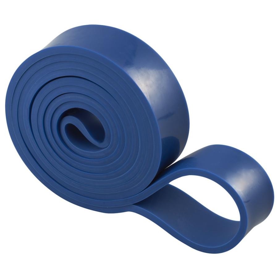 青 フィットネスバンド ループ 幅32mm 円周208cm トレーニングチューブ