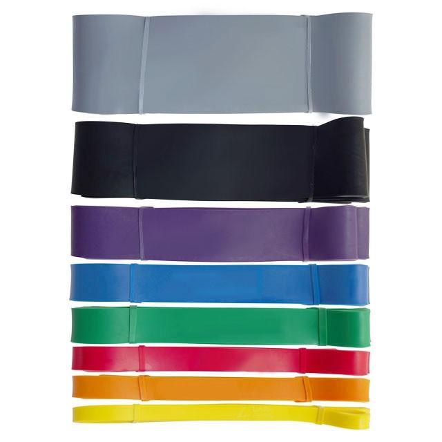 青 フィットネスバンド ループ 幅32mm 円周208cm トレーニングチューブ