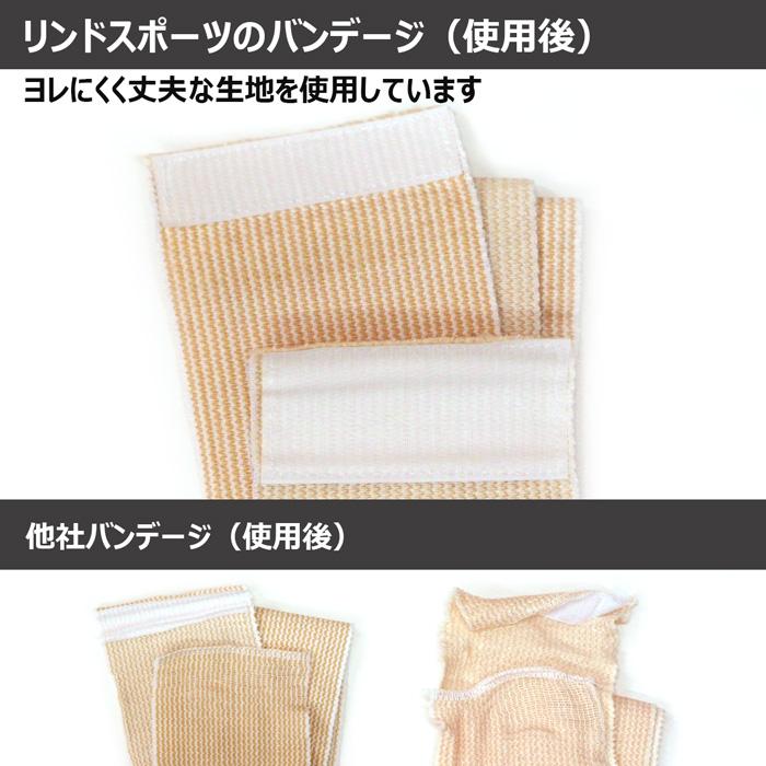 LINDSPORTS（リンドスポーツ） 伸縮 バンデージ 伸縮性包帯 面