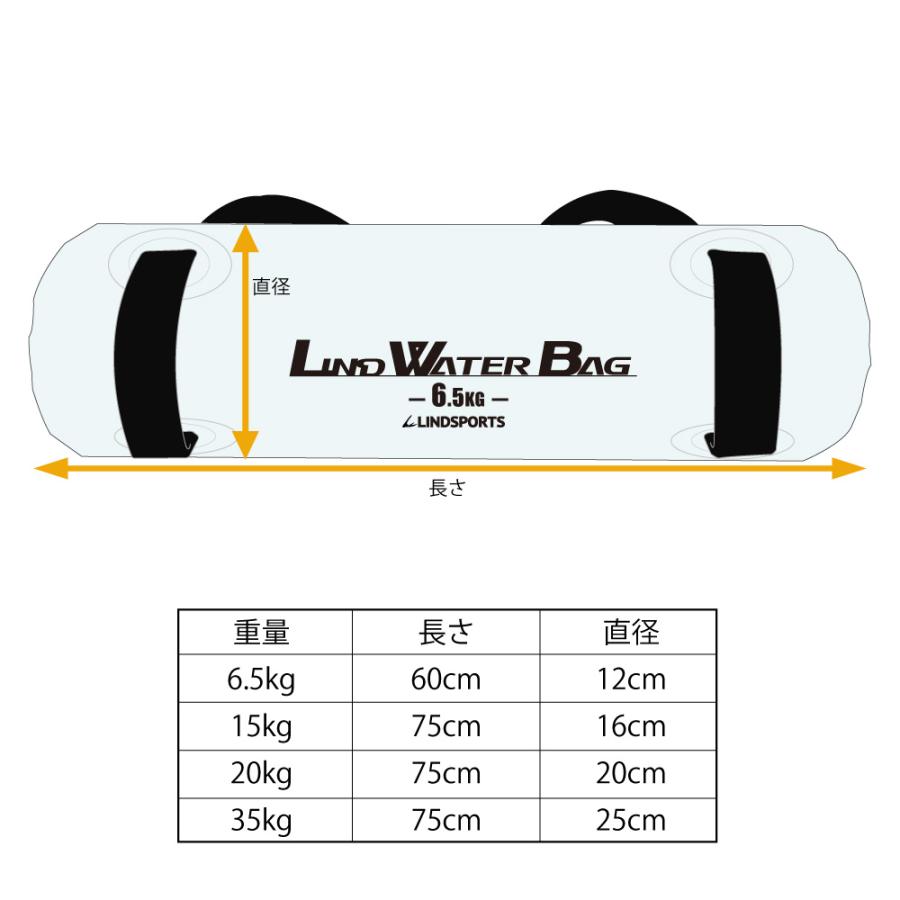 LINDSPORTS 【持ち手固定式】 LIND WATER BAG ウォータートレーニング