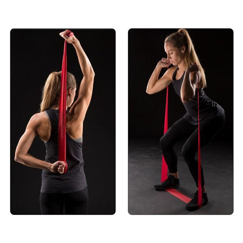 セラバンド TheraBand 合計22.86m 赤色 レッド トレーニングバンド