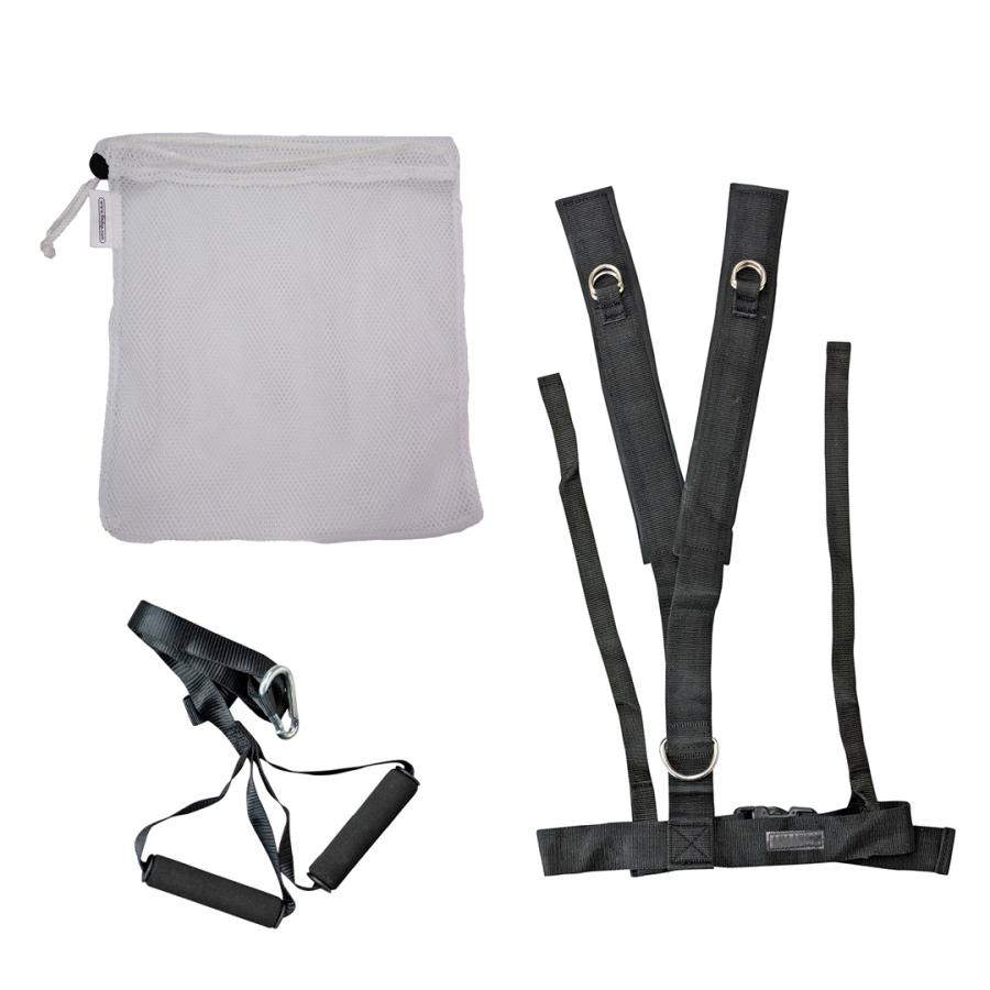 L x Power fitness  パワーフォース　ハーネス・ゴムセット パワーハーネス ショルダーベルト トレーニング LINDSPORTS リンド