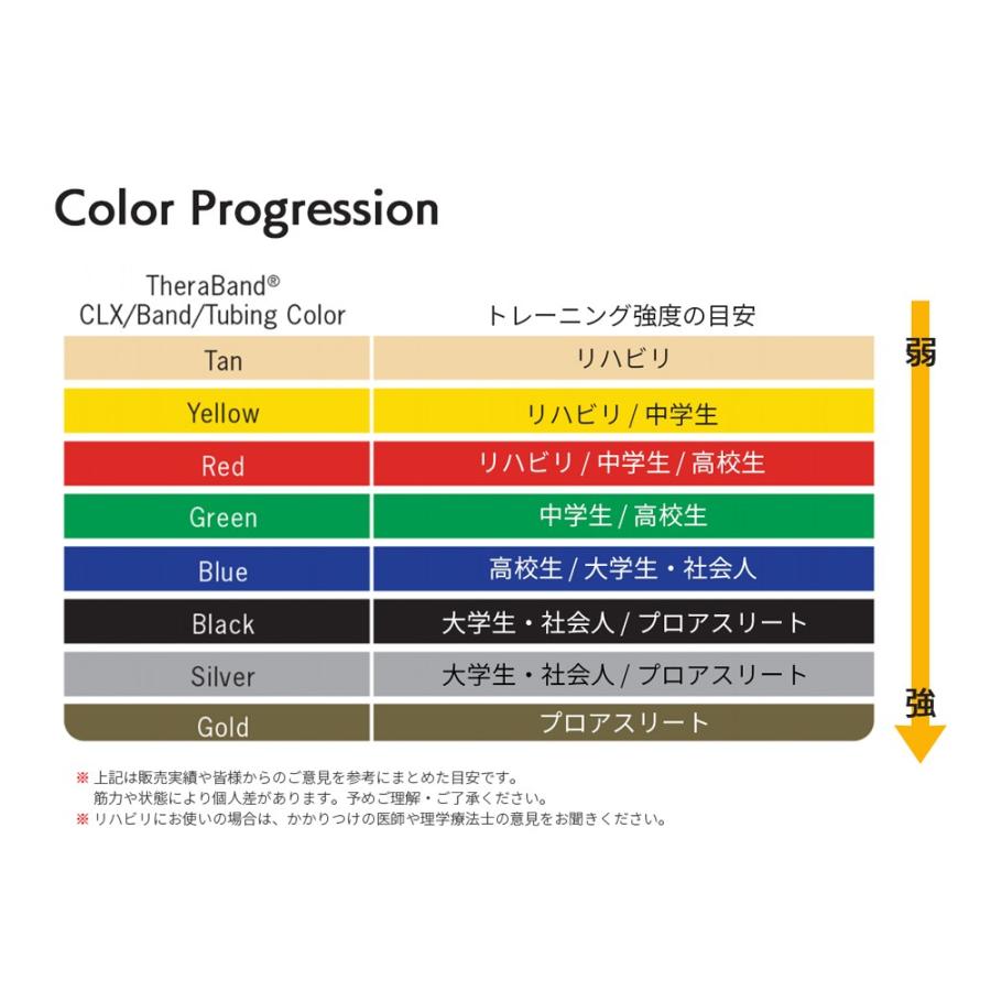 セラバンド(レッド) 2メートル　10本セット 楽天市場】セラバンド トレーニングバンド 2m 強度レベル0