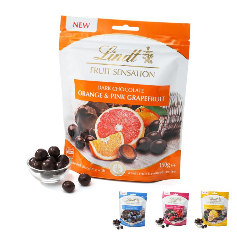 公式 リンツ Lindt チョコレート センセーションフルーツ オレンジ ピンクグレープフルーツ サマーチョコレート 夏チョコ スナックバッグ リンツ チョコレートlindt 通販 Paypayモール