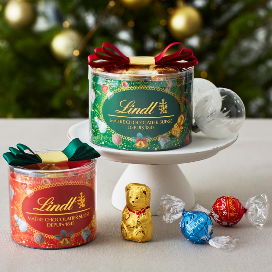 クリスマス ギフト リンツ 公式 Lindt チョコレート リンドール リボンギフトボックス 16個入|lindt|03