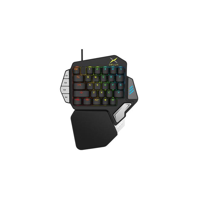 Delux デラックス 左手用 ゲーミングキーボード T9x Kailh サイドマクロキー Usb キーパッド ブラック ソフトバンクセレクション 2号店 通販 Paypayモール