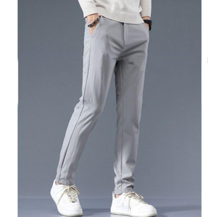 ゴルフパンツ メンズ 秋 冬 ストレッチ ゆったり グレー ゴルフウェア