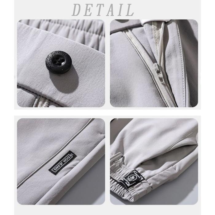 ゴルフパンツ メンズ 秋 冬 ストレッチ ゆったり グレー ゴルフウェア