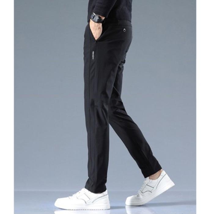 ゴルフパンツ メンズ 秋 冬 ストレッチ ゆったり グレー ゴルフウェア