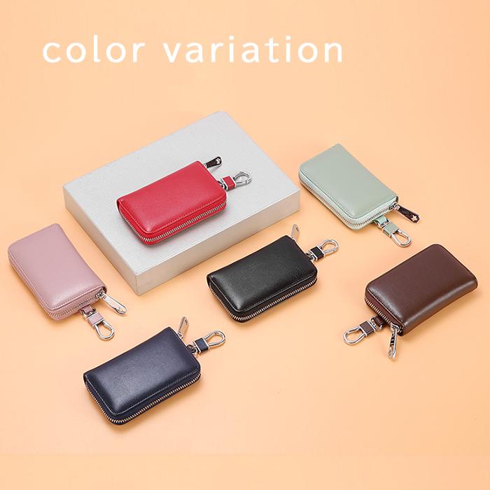 キーケース スマートキー メンズ レディース 2つ 鍵 一体型 大容量 大きめ 財布 おしゃれ 定期入れ 車 多機能 定期入れ キーカバー 鍵カバー 30代 40代 50代 |  | 11