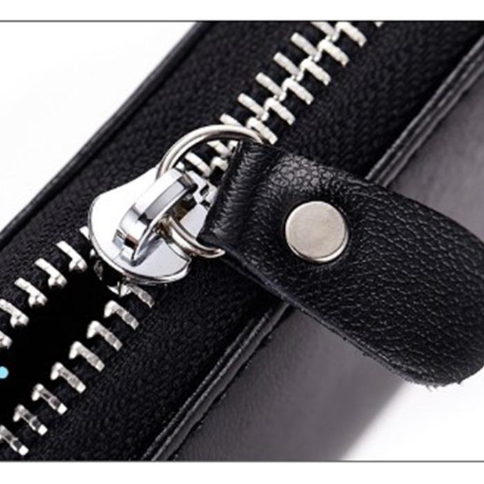 キーケース スマートキー 車 革 メンズ レディース おしゃれ カード スリム 定期入れ ファスナー６連 |  | 14