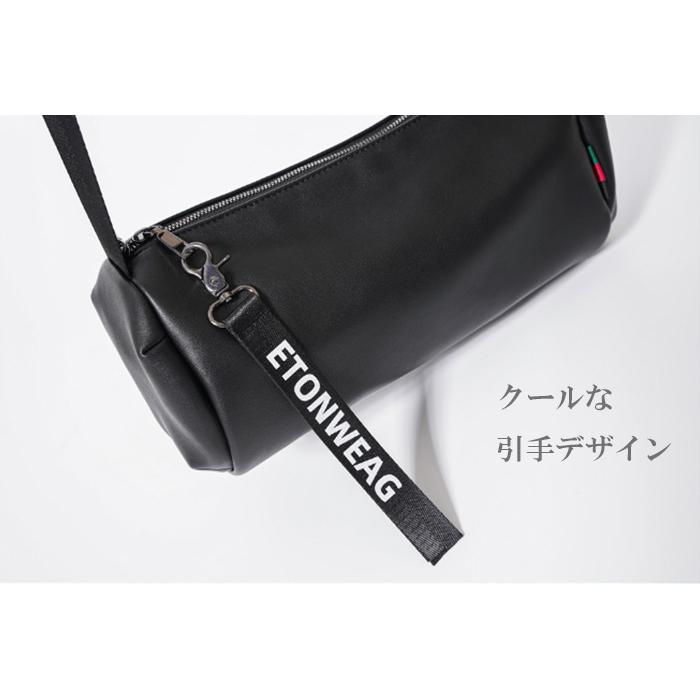 ショルダーバッグ おしゃれ 男女兼用 黒  軽い 軽量 小型 シンプル スマホ 小さめ メンズ |  | 12