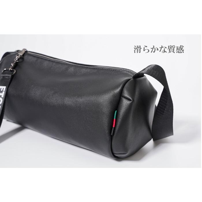 ショルダーバッグ おしゃれ 男女兼用 黒  軽い 軽量 小型 シンプル スマホ 小さめ メンズ |  | 14