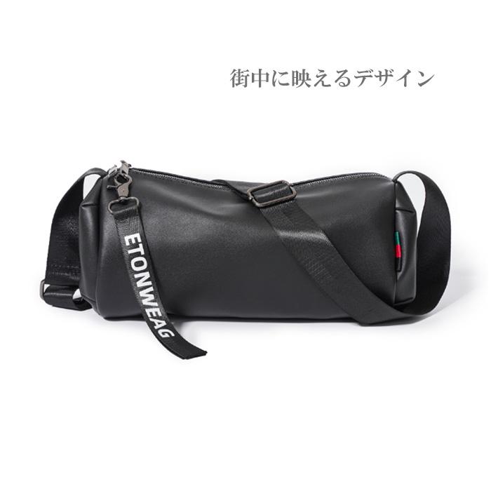 ショルダーバッグ おしゃれ 男女兼用 黒  軽い 軽量 小型 シンプル スマホ 小さめ メンズ |  | 16