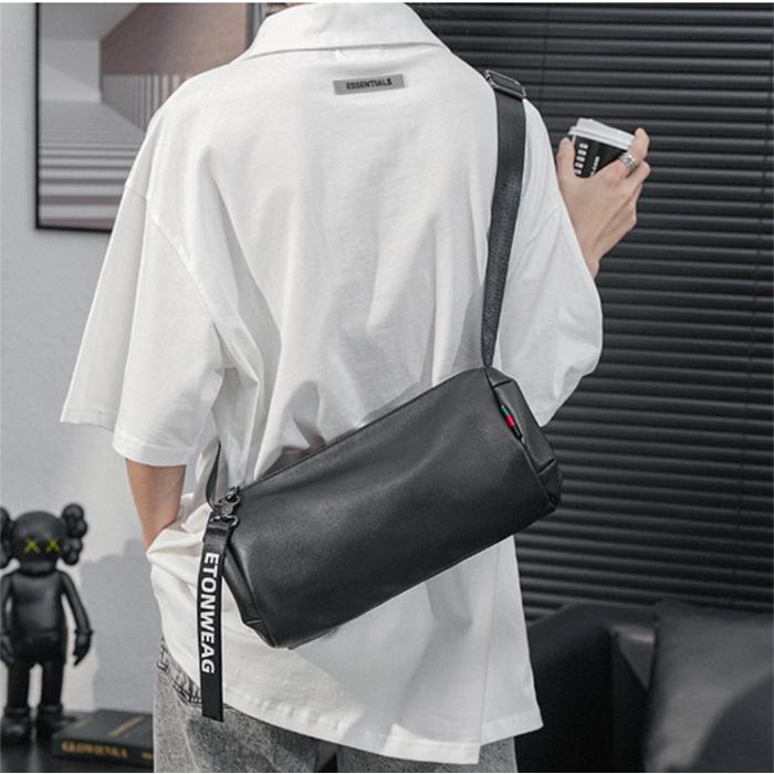 ショルダーバッグ おしゃれ 男女兼用 黒  軽い 軽量 小型 シンプル スマホ 小さめ メンズ |  | 03